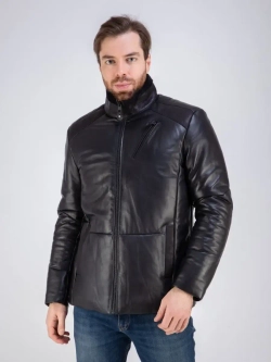 Дубленка мужская натуральная зимняя утепленная куртка Турция