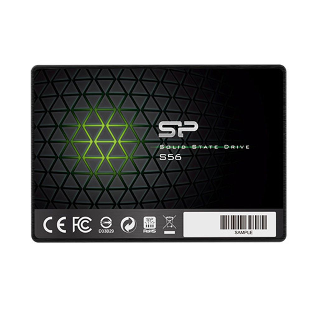 Твердотельный диск 120GB Silicon Power S56, 2.5&quot;, SATA III [R/W - 560/530 MB/s] TLC