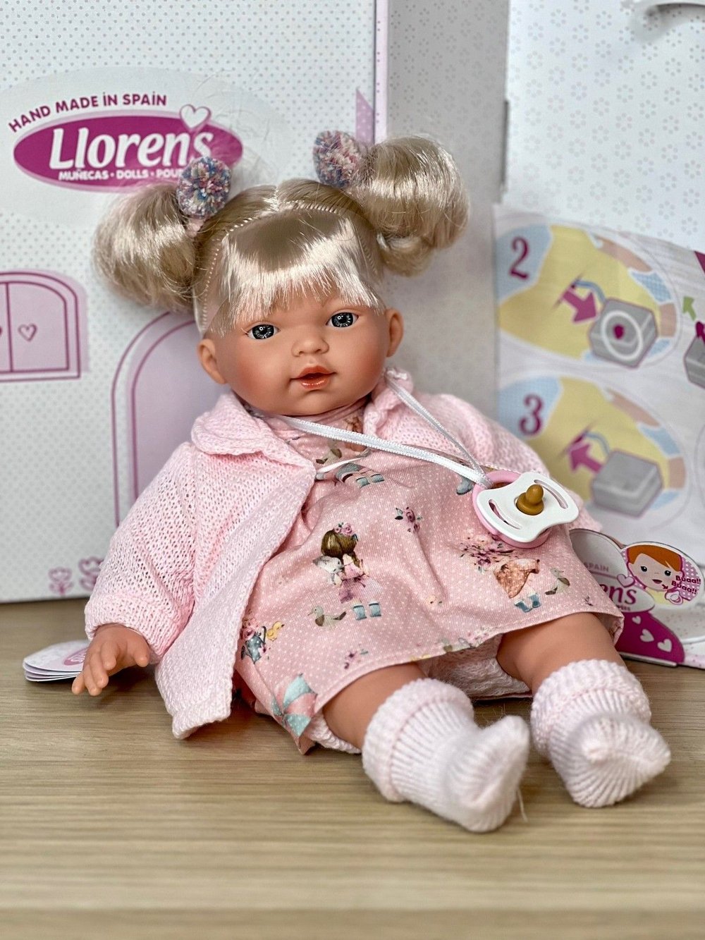 Кукла Llorens мягконабивная 33см Aitana (33152)