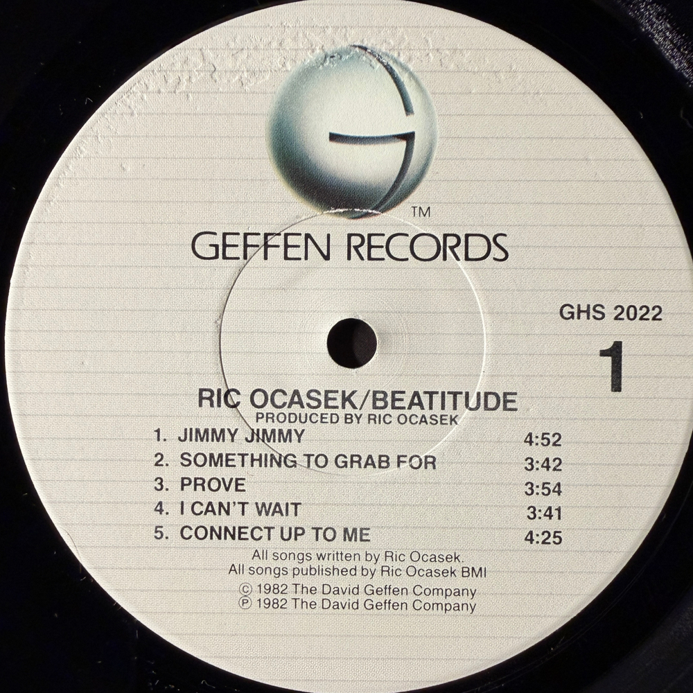 Ric Ocasek- Beatitude (США 1982г.)