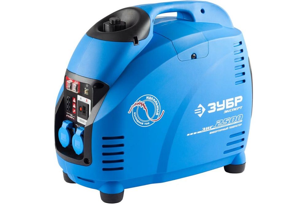 Генератор инверторный ЗУБР ЗИГ-2500 - [2.2 кВт / 220V]