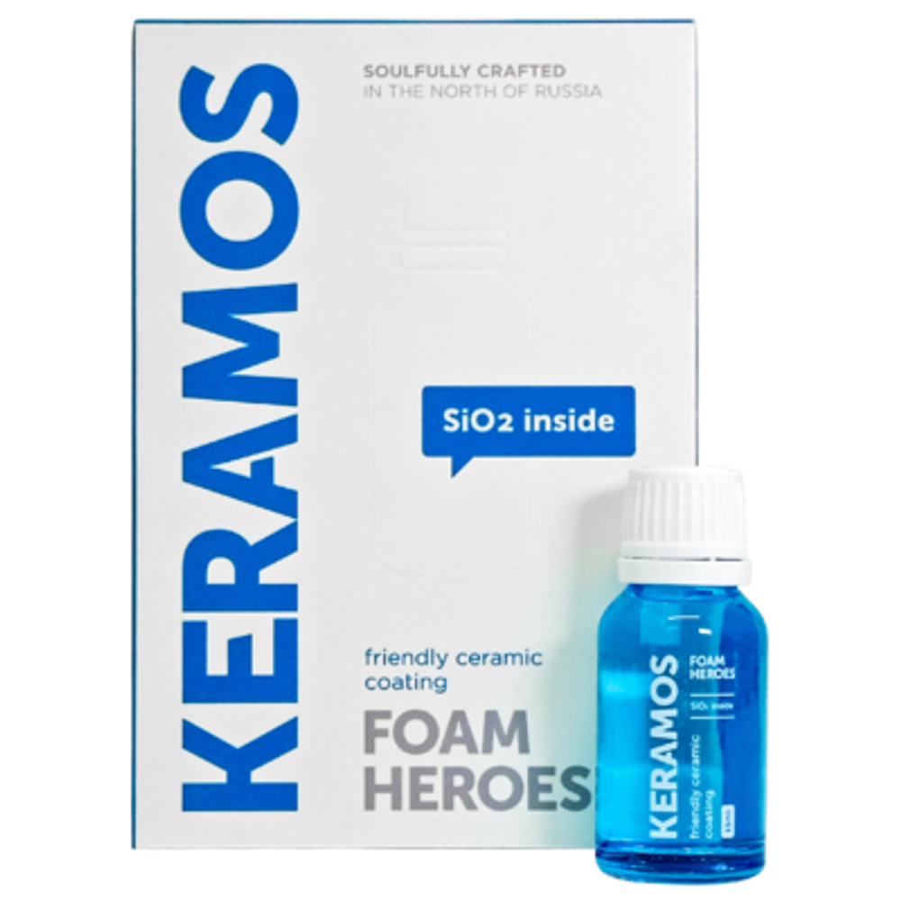 Foam Heroes Керамическое покрытие для ЛКП автомобиля Keramos 15мл