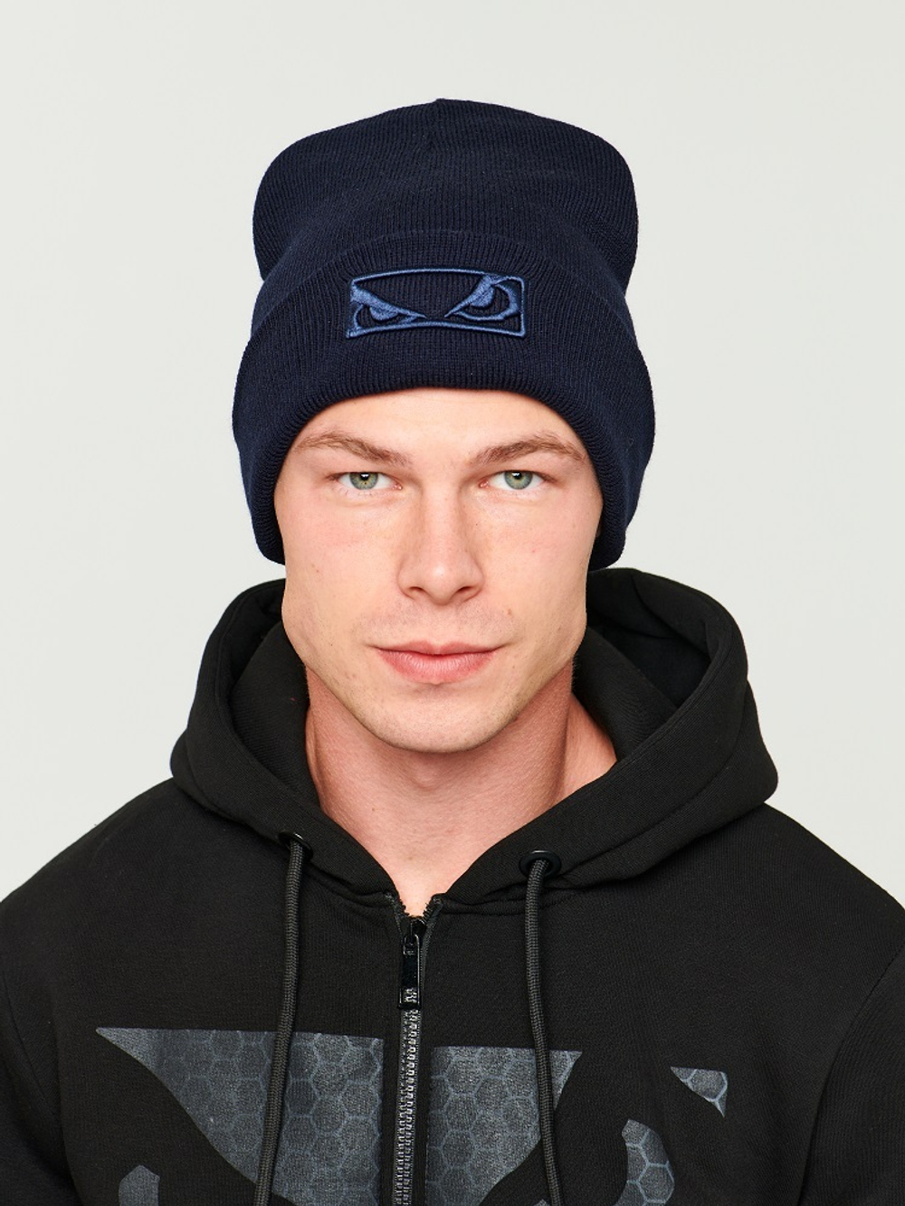 Шапка Bad Boy Logo 3D синий