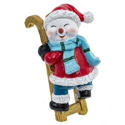 GAEM Фигурка декоративная "Медвежонок/Снеговик/Олень/Ребёнок", L9,5 W4,5 H5,5 см, 4в.