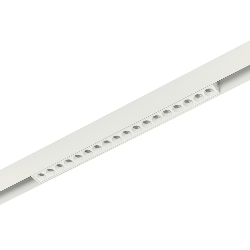 Трековый магнитный светодиодный светильник 18W 48V MyFar FlowPoint MT0211-18W3K-W