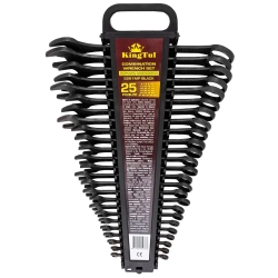 Набор ключей комбинированных 25пр. KINGTUL KT-5261MP Black