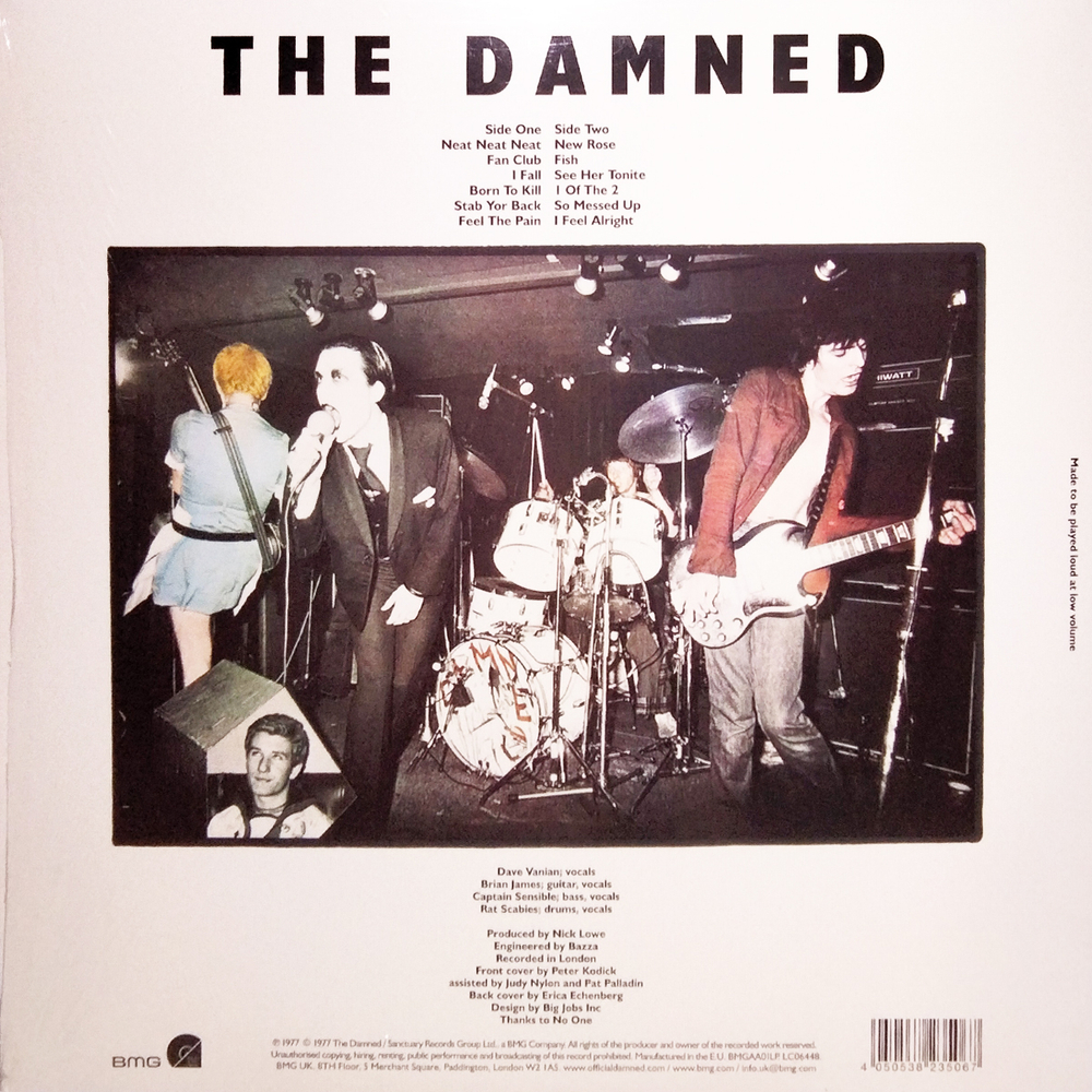 The Damned / Damned Damned Damned (40th Anniversary Edition)(LP)
