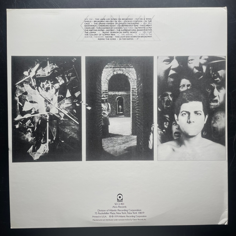 Genesis ‎– The Lamb Lies Down On Broadway 2LP (США 2001г.)
