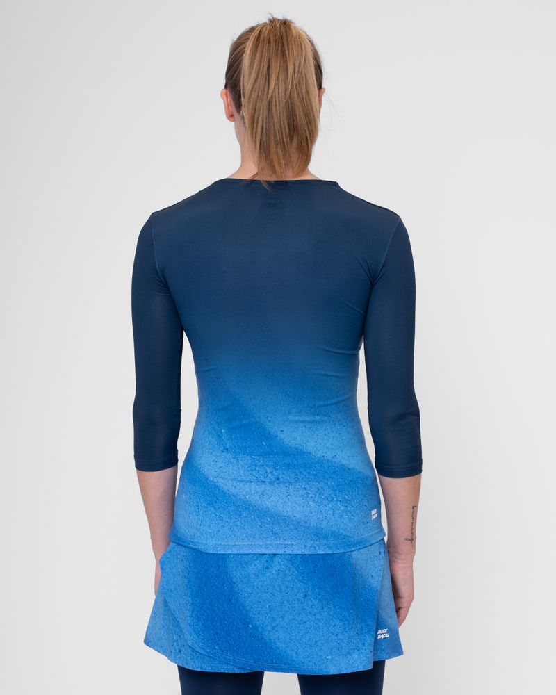 Футболка женская Beach Spirit с V-образным вырезом и рукавом 3/4