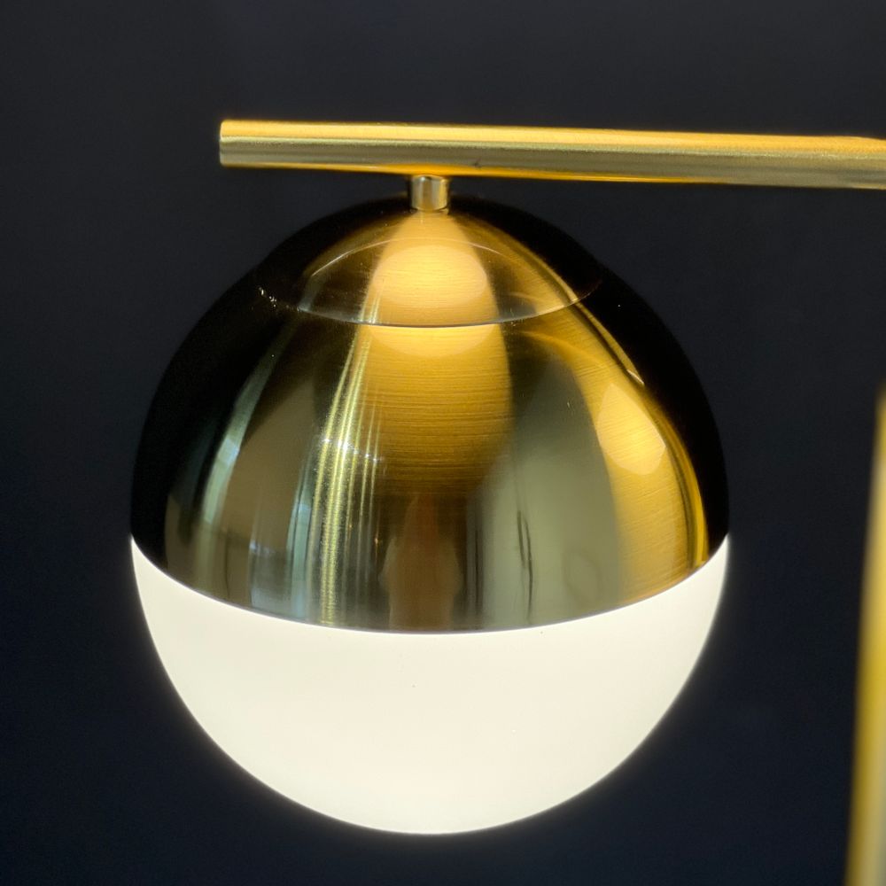 Торшер Geneva Glass Floor Lamp Triple