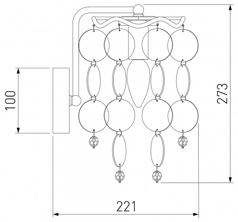 Бра Bogate's Bolla 334/1 (319/1)
