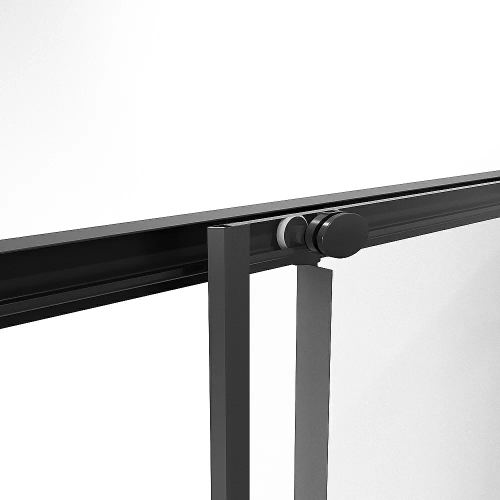 Душевой уголок Niagara Nova NG-6829-34BLACK 90х90 стекло прозрачное/профиль черный матовый