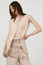 Жилет удлиненный