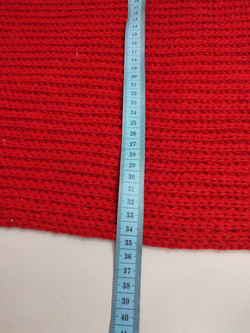 Шарф красный