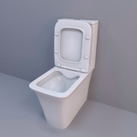 Унитаз ARNO напольный безободковый Ceruttispa CT7838 (620х345х800)