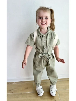 Комбинезон джинсовый