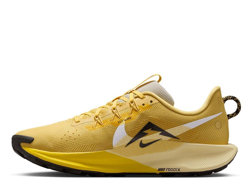 Кроссовки для бега мужские Nike ReactX Pegasus Trail 5 М Желто-Белые