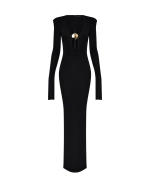 Платье Noire maxi, Черный