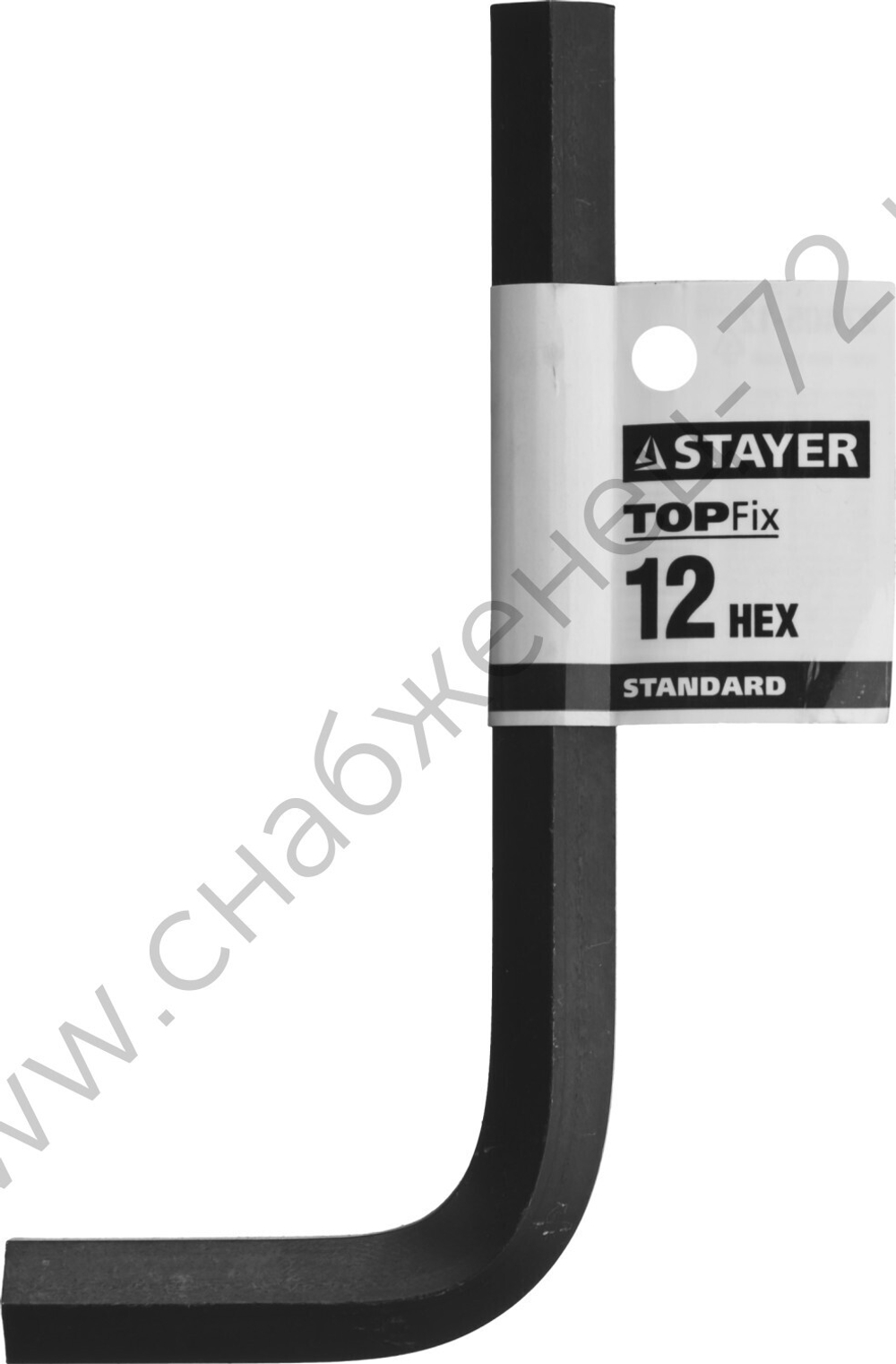 STAYER 12 мм, Имбусовый ключ (27405-12)