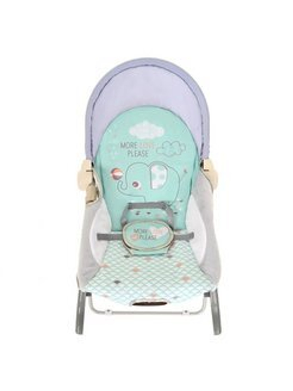 PITUSO Шезлонг Lunares Слоник (дуга с игр., вибр.,муз.,2 полож.спинки) 66*48*59см