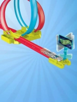 Автотрек Хот Вилс Action Двойной поворот HPC05