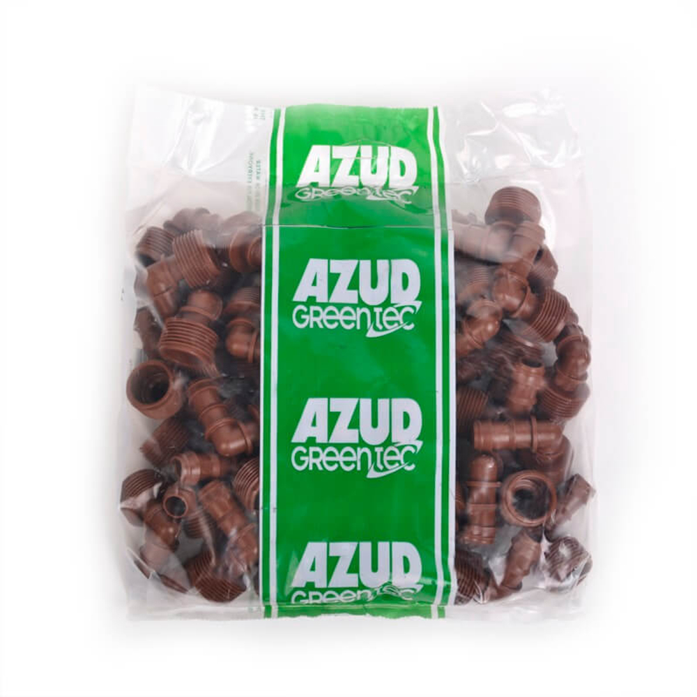 Фитинг Г 16-1/2" коричневый