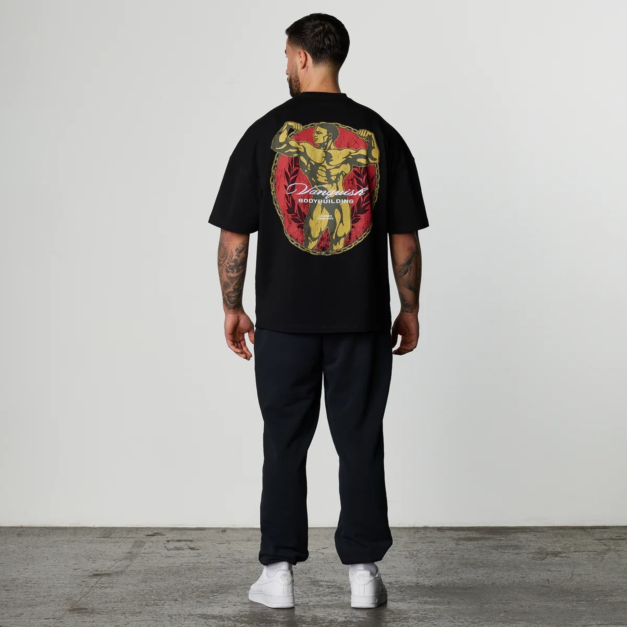 Футболка VANQUISH Golden Boy Oversized T-Shirt Black