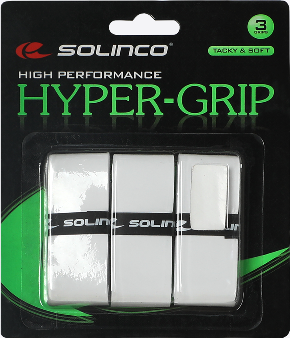 Теннисные намотки Solinco Hyper Grip (3P) - белый