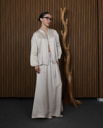 юбка из атласа