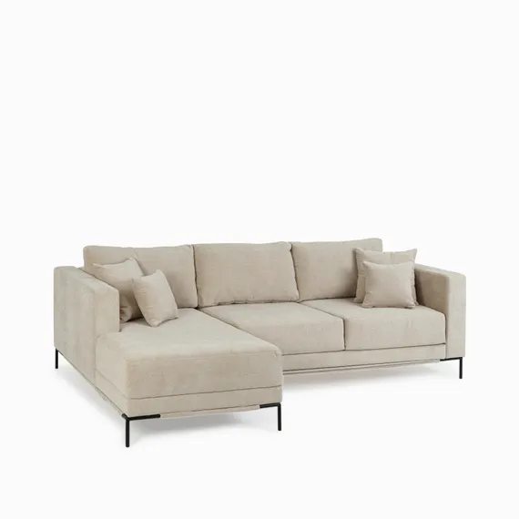 Диван раскладной Colston левосторонний 288 см, бежевый