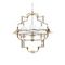 Подвесная люстра Lumina Deco Baltimore LDP 8020-4 GD+WT