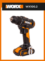 Дрель-шуруповерт аккумуляторная WORX WX100.2