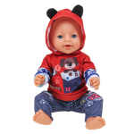 Пупс функциональный с аксесс., короб. BL038Q