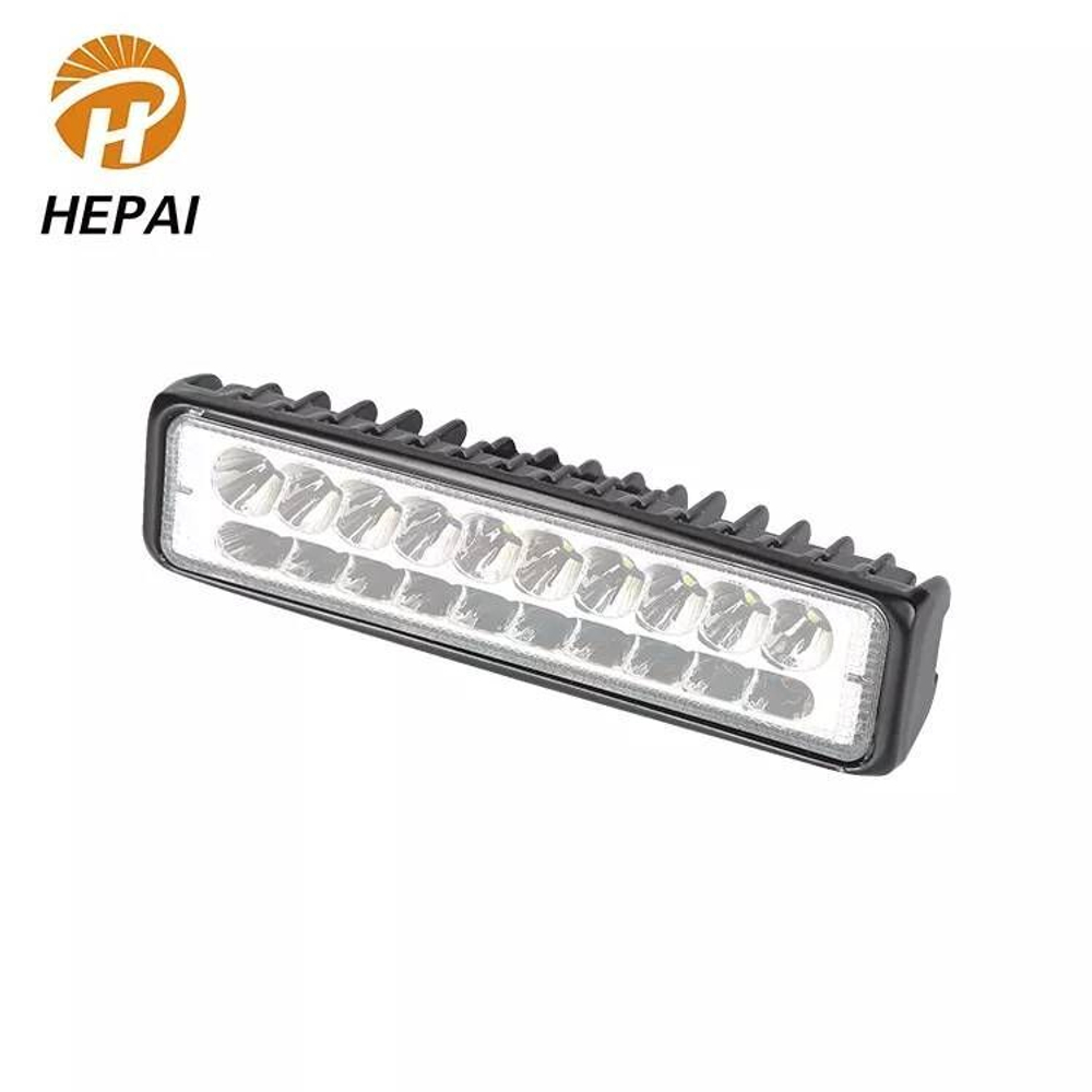 Светодиодная фара полоса двухцветная 12В, 20Вт, ip68, алюминий