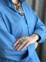 Кольцо каллы безразмерное