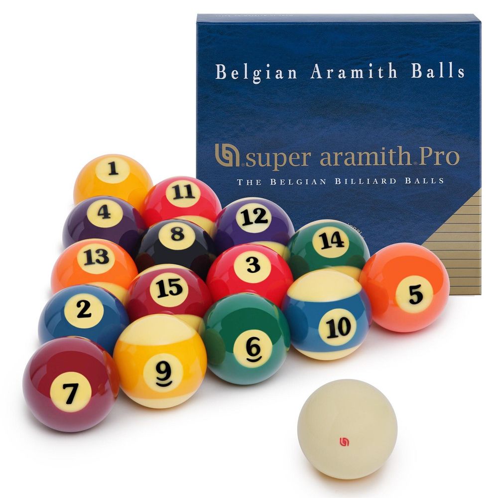 Шары Super Aramith Pro Pool ø57,2мм