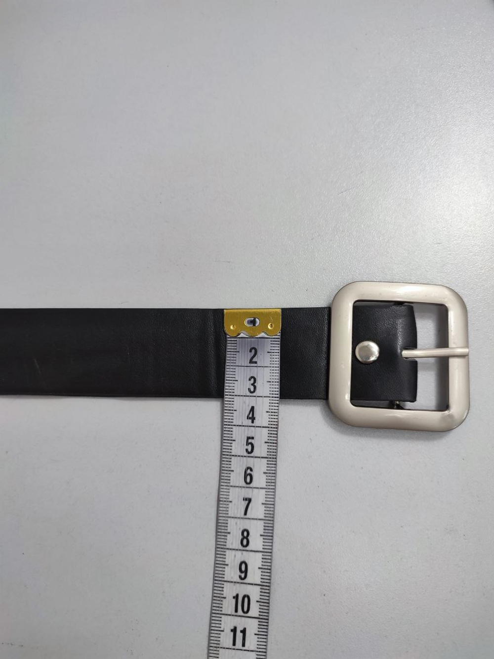 Ремень черный стильный, новый