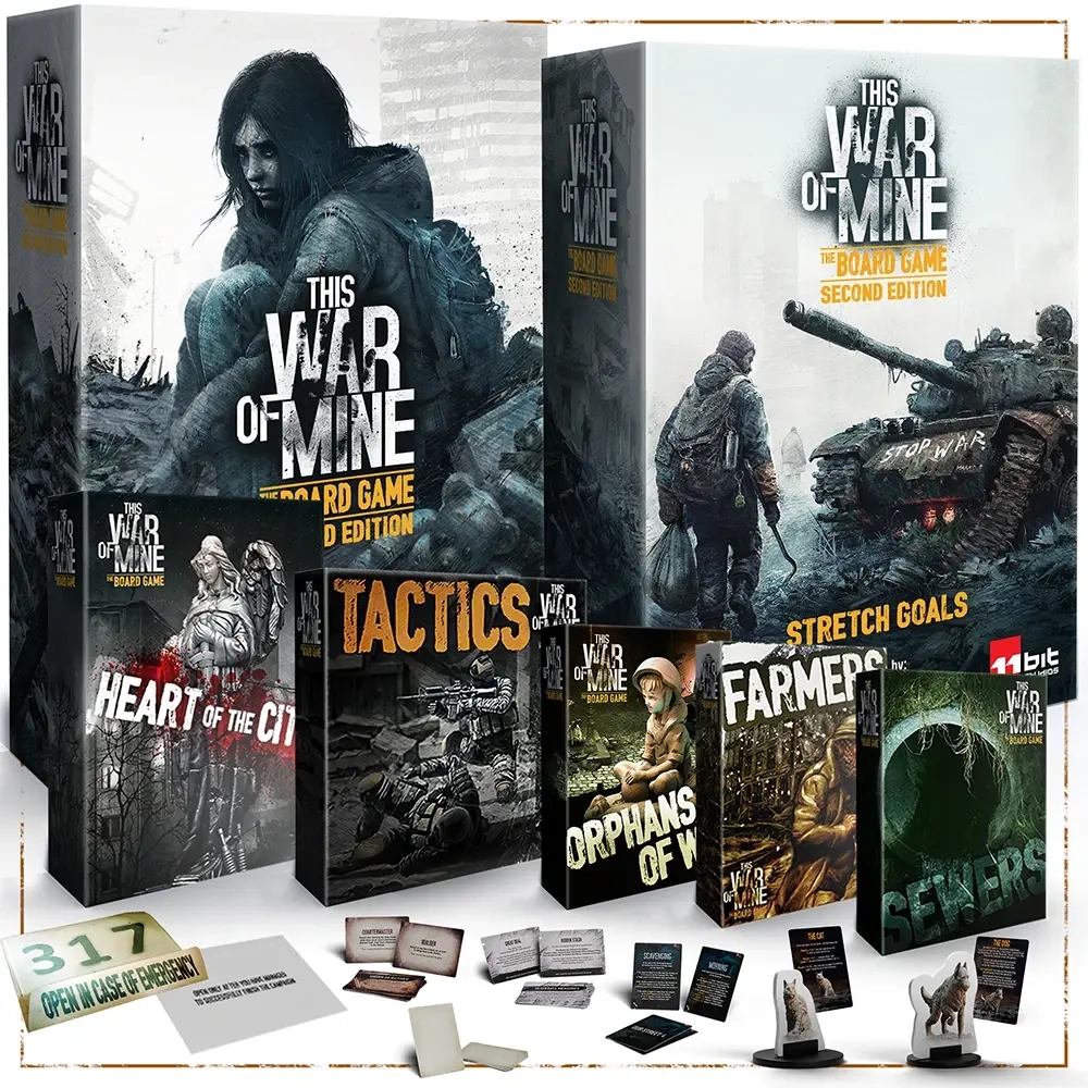 This War of Mine Second Edition - настольная игра