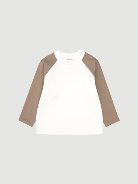 Свитшот с рукавом реглан Mjölk Экрю/Cocoa