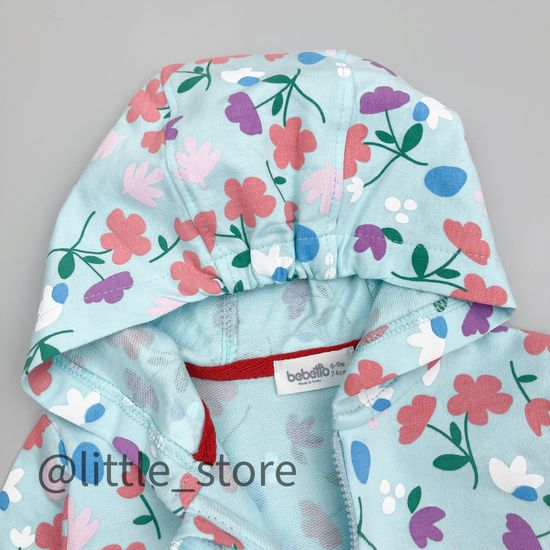 Комплект из футера "Colorful flowers" с футболкой