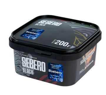 SEBERO Black (Голубика (Blueberry)), 200 гр.