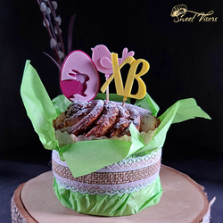 Кулич Краффин на Пасху Кондитерская Сладкие Козырьки Sweet Visors Светланы Дегтеревой