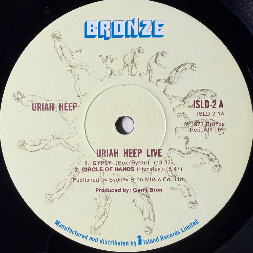 Виниловая пластинка Uriah Heep - Uriah Heep Live 2LP