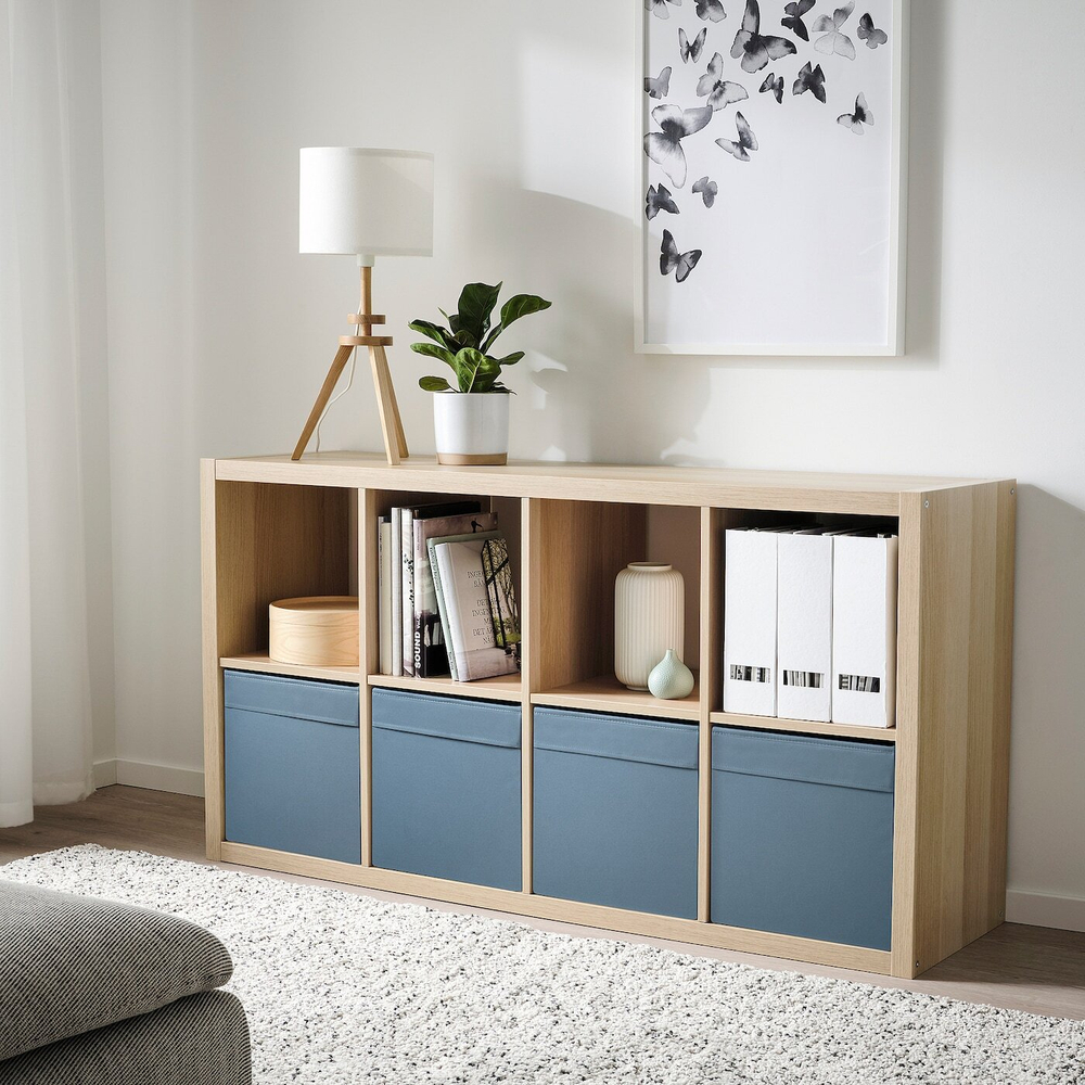 Коробка IKEA DRONA (ДРЁНА), Синий, 33х38х33 см