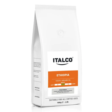 Кофе в зернах Italco Ethiopia, 1 кг (Италко)