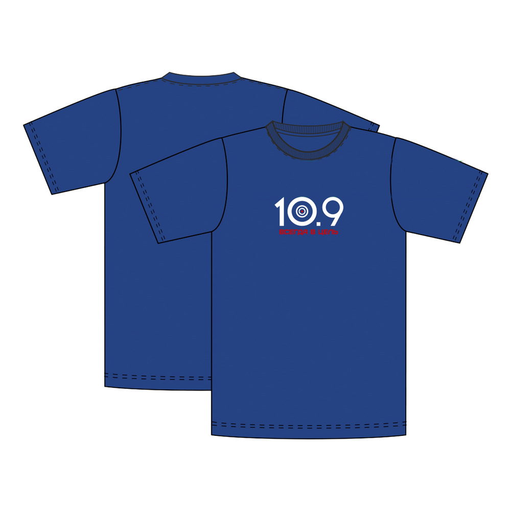 Футболка 10.9 меланж