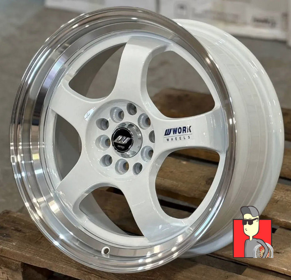Комплект дисков Work Meister 17x7.5 et40 5x100/5x114.3