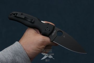 Складной нож Spyderco Shaman 229GPBK c клинком из стали CPM-S30V, рукоять G10