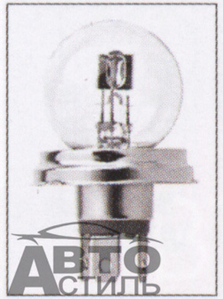 Автолампа 2R 24V 75\70W P45t фарная круглая с\о АвтоСвет 32475