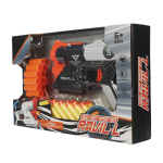 Пистолет с мягк.пулями, коробка 826-57B